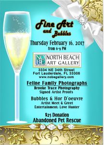 Fine Art & Bubbles @ North Beach Art Gallery | Fort Lauderdale | Florida | United States