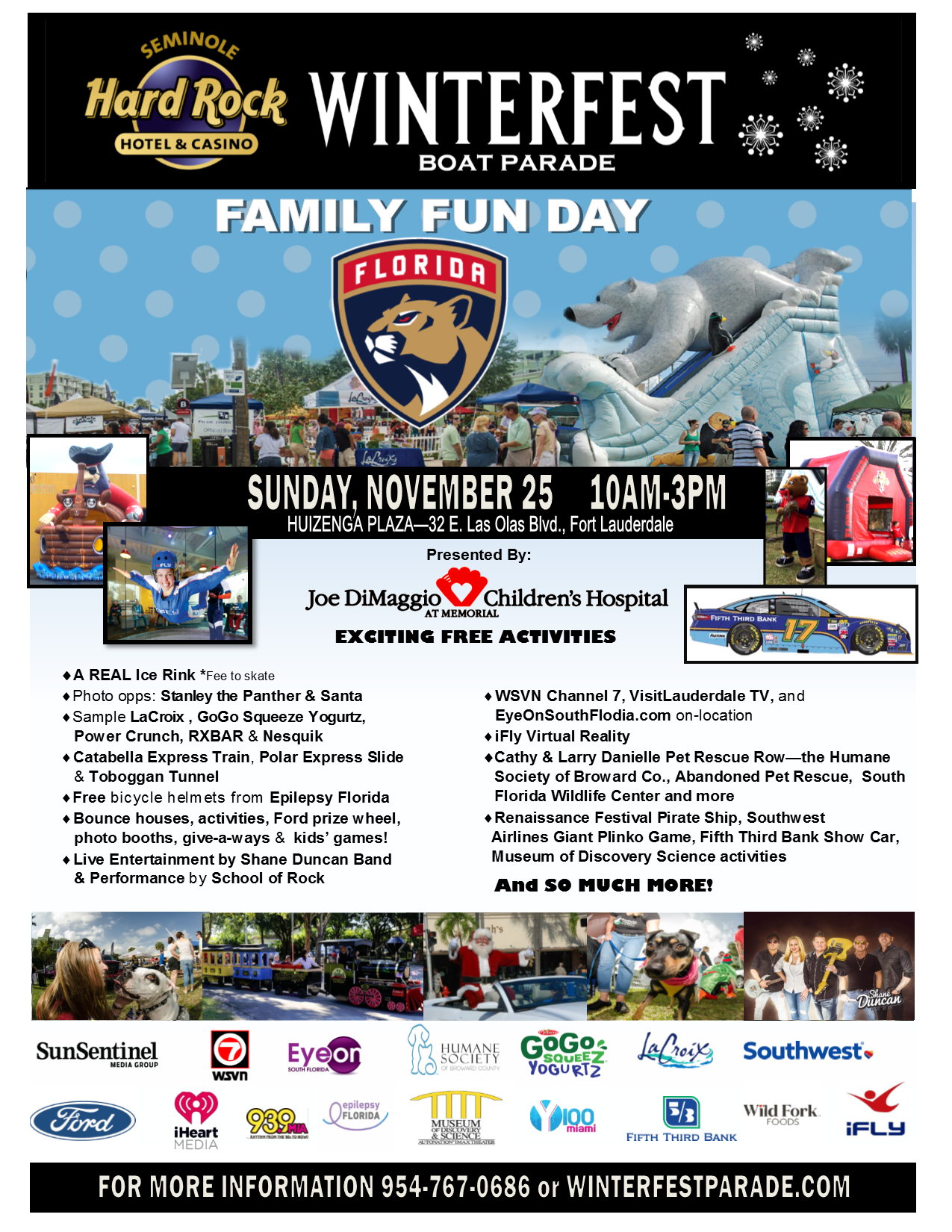 WINTERFEST FAMILY FUN DAY (11/25) @ HUYZINGA PARK | Fort Lauderdale | Florida | United States