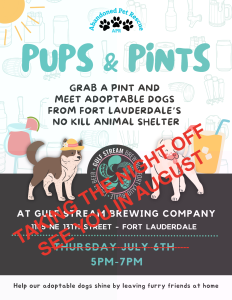 PUPS & PINTS AT GULFSTREAM BREWING CO. (7/6) @ Gulfstream Brewing Company | Fort Lauderdale | Florida | United States