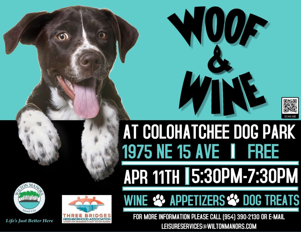 WILTON MANORS WOOF & WINE @ COLOHATCHEE PARK | Wilton Manors | Florida | United States